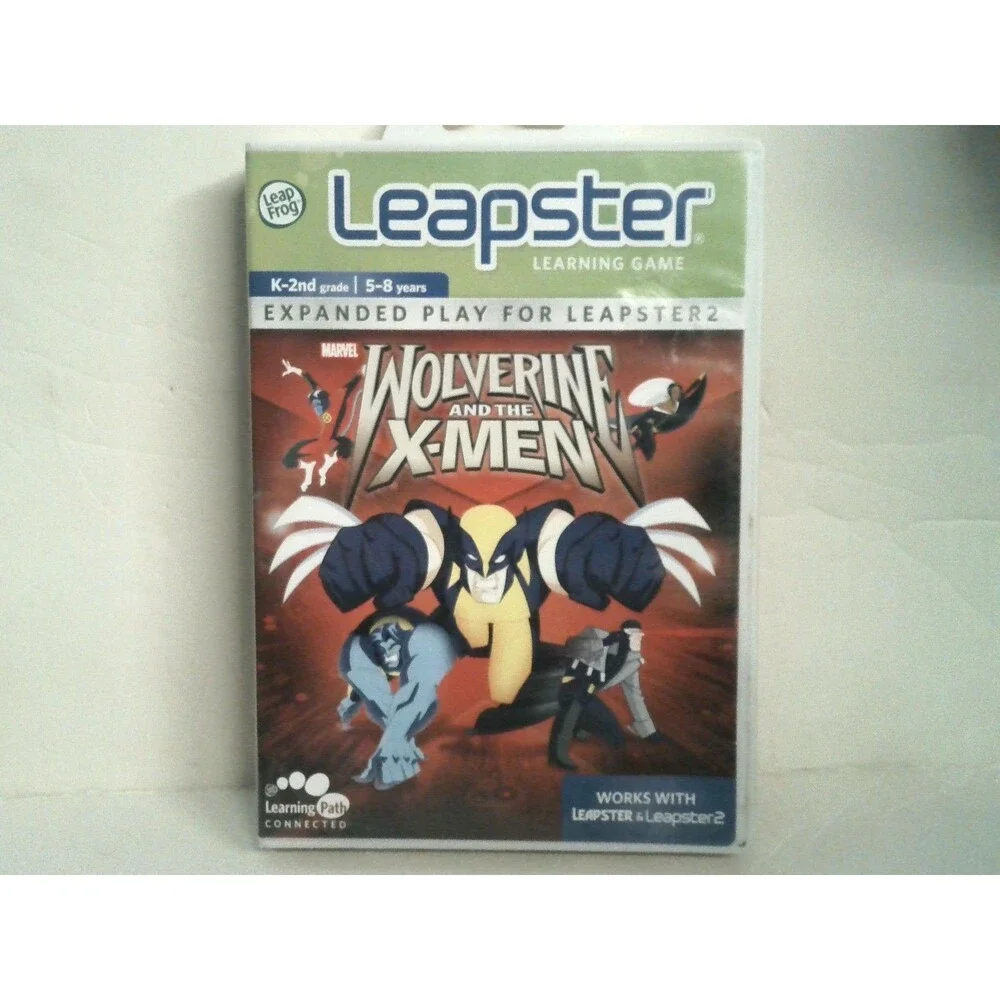 Leapster Wolverine & The X-Men Leap frog Learning Game 2009 Leapfrog